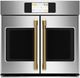 Café™ Brushed Brass Wall Oven Handle Kit-1