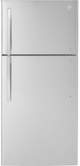 GE® 18.3 Cu. Ft. Stainless Steel Freestanding Top Freezer Refrigerator-0