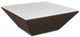Century® Compositions Marble Top Cocktail Table with Bridgeton Base-0
