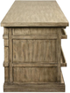 Riverside Furniture Milton Park Primitive Silk Writing Desk Top and Base-3
