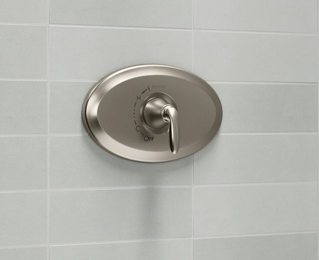 KOHLER® Remodel Rite-Temp® Vibrant Brushed Nickel Valve Trim-1