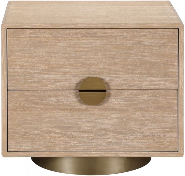 Meridian Furniture Wade Natural Nightstand-1