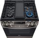 LG 30" PrintProof™ Black Stainless Steel Slide In Gas Range-2