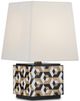 Currey & Company Geo Black/White/Natural Table Lamp-0