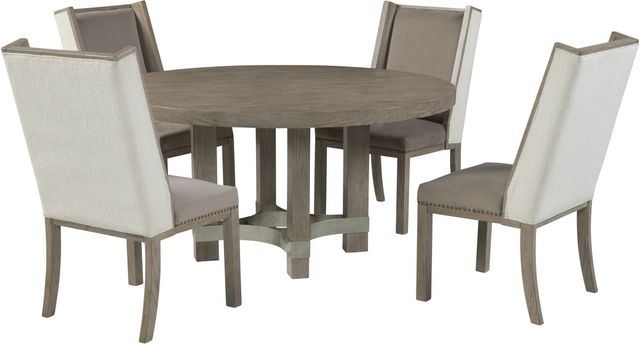 Signature Design by Ashley® Chrestner 5-Piece Gray Dining Set-0