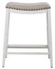 Liberty Furniture Vintage Series Antique White Backless Upholstered Counter Chair - Set of 2-1