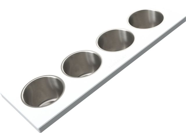 The Galley® Designer White Resin Upper Tier Garnish Board-0