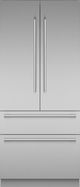 Thermador Freedom® 36'' Stainless Steel Built-in French Door Refrigerator-0