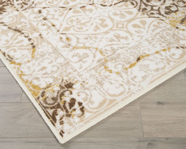 Signature Design by Ashley® Jariath Ivory/Brown Medium Rug-1