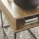 Signature Design by Ashley® Gerdanet Natural End Table with Black Base-3