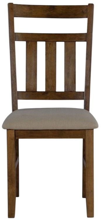 Powell® Turino Beige/Rustic Umber Side Chair-3