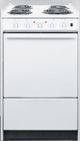Summit® 20" White Slide-In Electric Range-0