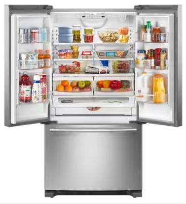 Maytag® 36" 25.0 Cu. Ft. Fingerprint Resistant Stainless Steel French Door Refrigerator-3