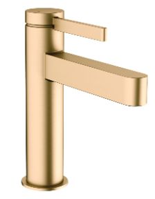 Hansgrohe Finoris Brushed Bronze Single-Hole Faucet 110 with Pop-Up Drain-0