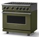 Viking® 7 Series 36" Martini Pro Style Liquid Propane Gas Range-2