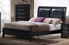 Coaster® Briana 4 Piece Black King Bedroom Set