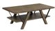 Bernards Harlocke Brown Cocktail Table-0