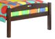 Night & Day Furniture™ Zest Bedroom Sesame Dark Chocolate Twin Panel Bed-1