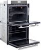 FORNO® Alta Qualita 30" Stainless Steel Double Electric Wall Oven-1