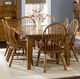 Liberty Furniture Treasures 7-Piece Rustic Oak Dining Set-1