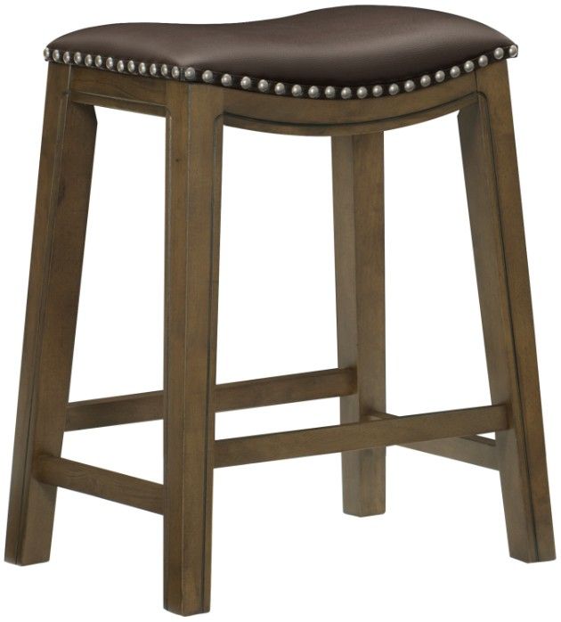Homelegance® Brown 24" Counter Stool-0