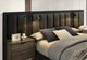 Furniture of America® Chalfont 4-Piece Dark Brown Queen Bedroom Set with Panels-2