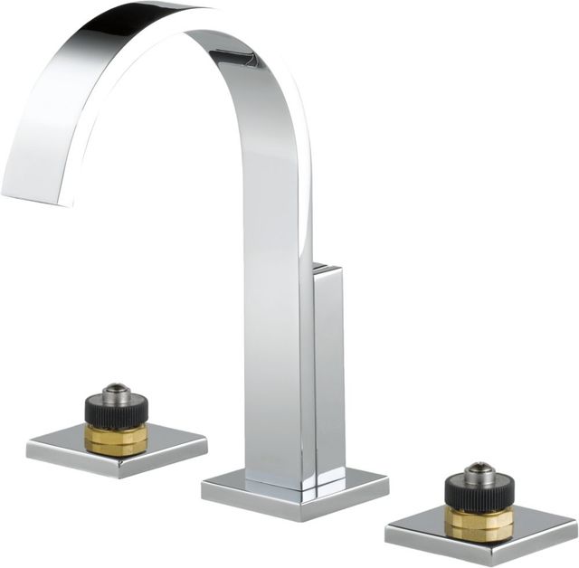Brizo Siderna® Polished Chrome Widespread Lavatory Faucet-0
