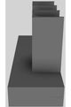 Vent-A-Hood® 54" Gunsmoke Contemporary Wall Mounted Range Hood-1