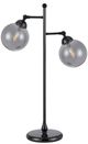 Cal® Lighting & Accessories Prato Gunmetal Table Lamp-0