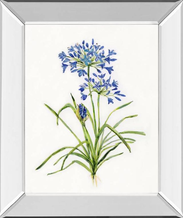 Classy Art Blue Lively Botanical I by Sally Swatland Wall Art-0