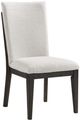 Emerald Home Sutton Place Brown/Creamy White Upholstered Dining Side Chair-0