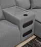 Signature Design by Ashley® Modmax II 7-Piece Salt and Pepper Power Reclining Sectional-3