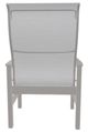Telescope Casual Leeward Abalone/Warm Gray Fabric/Polymer Outdoor MGP Sling Arm Chair-2