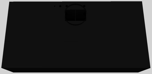 Vent-A-Hood® 48" Black Wall Mounted Range Hood-1