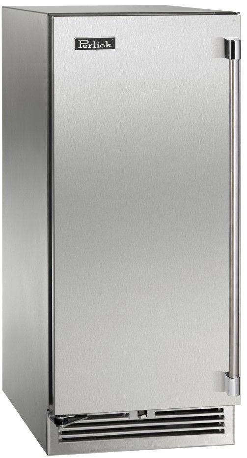 Perlick® Marine & Coastal Series 15" 2.8 Cu. Ft. Panel Ready Glass Door Built-In Wine Reserve-0
