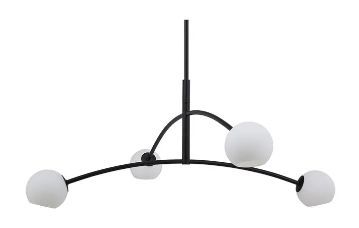 Renwil® Nube Matte Black Chandelier Lighting-0