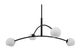 Renwil® Nube Matte Black Chandelier Lighting-0