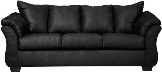 Signature Design by Ashley® Darcy 2-Piece Black Living Room Set-1