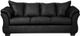 Signature Design by Ashley® Darcy 2-Piece Black Living Room Set-1