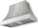 La Cornue CornuFé Cascade 44" Stainless Steel Wall Mounted Range Hood with Polished Chrome Trim-0