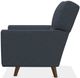 La-Z-Boy® Bellevue Navy High Leg Swivel Chair-1