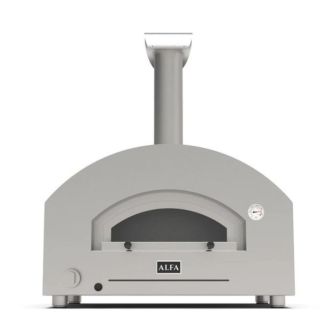 Alfa Futuro 2 Pizze 40" White Stone Natural Gas Pizza Oven-0
