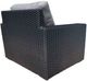 CabanaCoast® Customizable Brighton Wicker Outdoor Deep Seating Chair-2