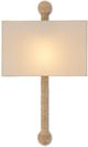 Currey & Company Senegal Natural Wall Sconce-2