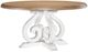 Legacy Classic Vintage Market Barnwood Oak Dining Table with Picket Fence Base-0