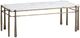Classic Home Jasmine Moonstone White Coffee Table-0