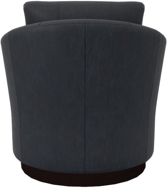 Best® Home Furnishings Customizable Tina Leather Swivel Chair with Espresso Base-3