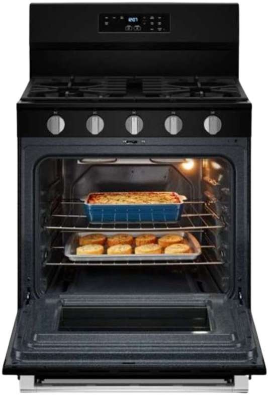 Maytag® 30" Stainless Steel Freestanding Gas Range -4