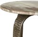 Uttermost® Warner Antique Champagne Metal Indoor-Outdoor Side Table-5
