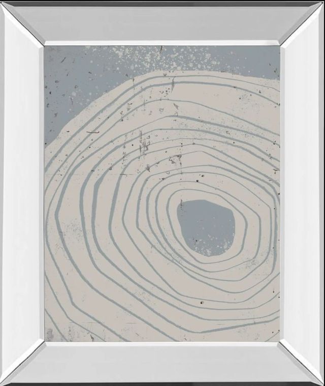 Classy Art Lithic Loop I by Jacob Green Mirror Framed Wall Art-0